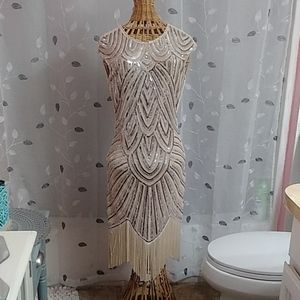 Beautiful beaded dress
